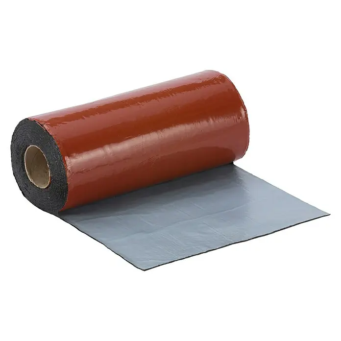 Danosa Cinta impermeabilizante Self-Dan - L x An: 10 m x 30 cm, Rojo - Vista angular