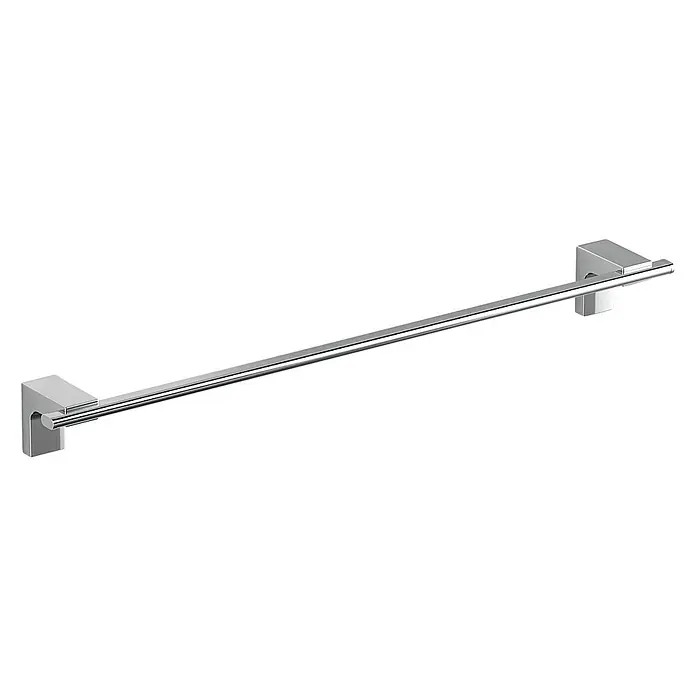 Creabath Elegance Toallero de barra - Largo: 51,1 cm, Cromo, Brillante - Vista angular