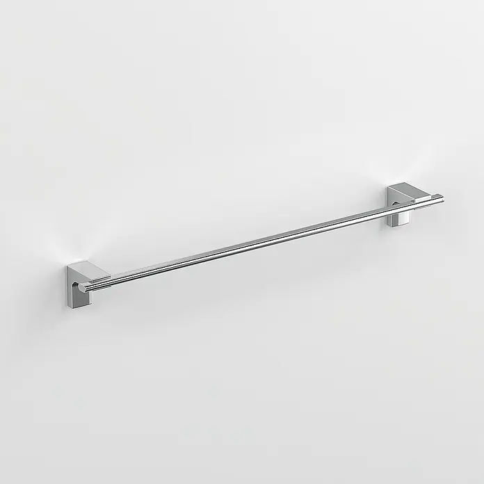 Creabath Elegance Toallero de barra - Largo: 51,1 cm, Cromo, Brillante - Foto ambiente