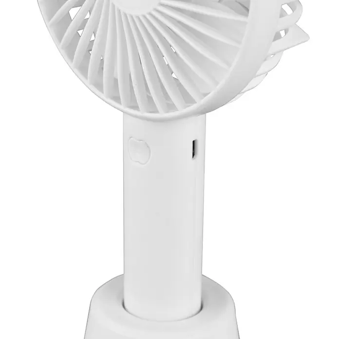 Reality Leuchten USB-Ventilator Windy - Weiß, Hand, 10,5 cm - Detailaufnahme