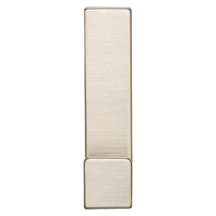 Siro Garderobenhaken - L x B x H: 15 x 61 x 40 mm, Anzahl Haken: 1 Stk. - Vorderansicht
