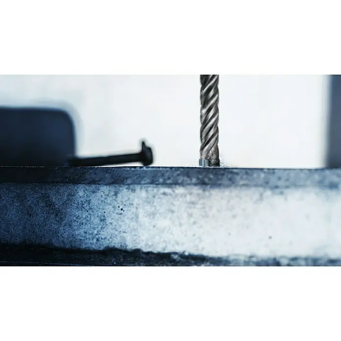 Bosch Professional Expert SDS-Plus Betonbohrer SDS Plus-7X - Durchmesser: 15 mm, Länge: 261 mm - Detailaufnahme