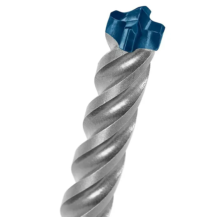 Bosch Professional Expert SDS-Plus Betonbohrer-Set SDS Plus-7X - Durchmesser: 6 mm, Länge: 165 mm, 10 Stk. - Detailaufnahme