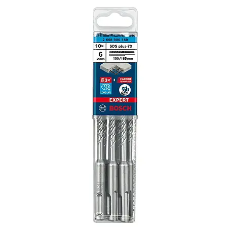 Bosch Professional Expert SDS-Plus Betonbohrer-Set SDS Plus-7X