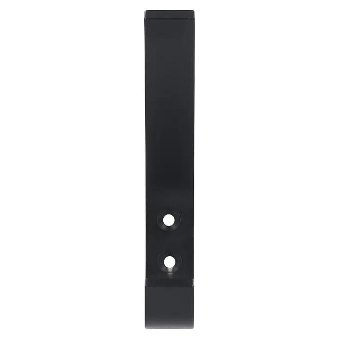 Siro Garderobenhaken - L x B x H: 19 x 120 x 75 mm, Anzahl Haken: 1 Stk. - Vorderansicht