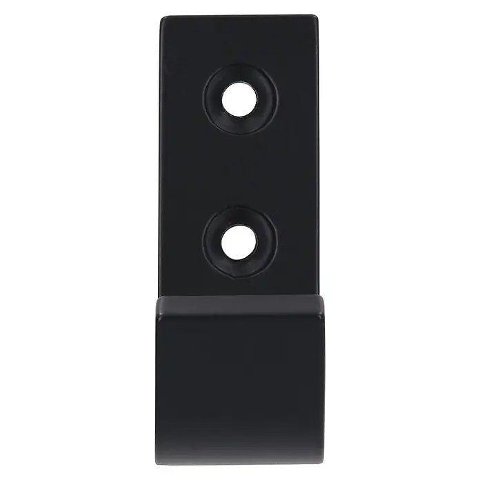 Siro Garderobenhaken - L x B x H: 19 x 54 x 37 mm, Anzahl Haken: 1 Stk. - Vorderansicht