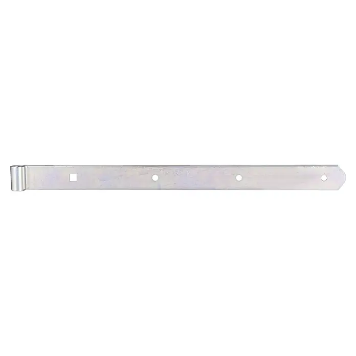 Stabilit Pernio bisagra - L x An: 400 x 30 mm, Espesor: 3 mm, Zincado - Vista descendente