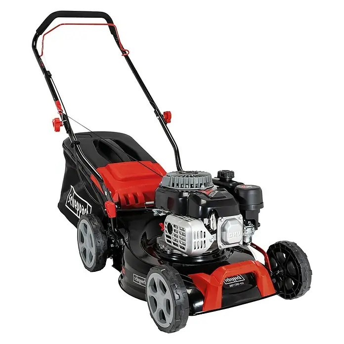 Scheppach Benzin-Rasenmäher MP 135-42 - Schnittbreite: 42 cm - Diagonale Ansicht