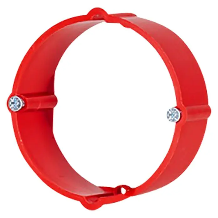 F-tronic Putzausgleichsring für UP-Dose - Kunststoff, 3 Stk., Ø x H: 60 x 24 mm - Diagonale Ansicht
