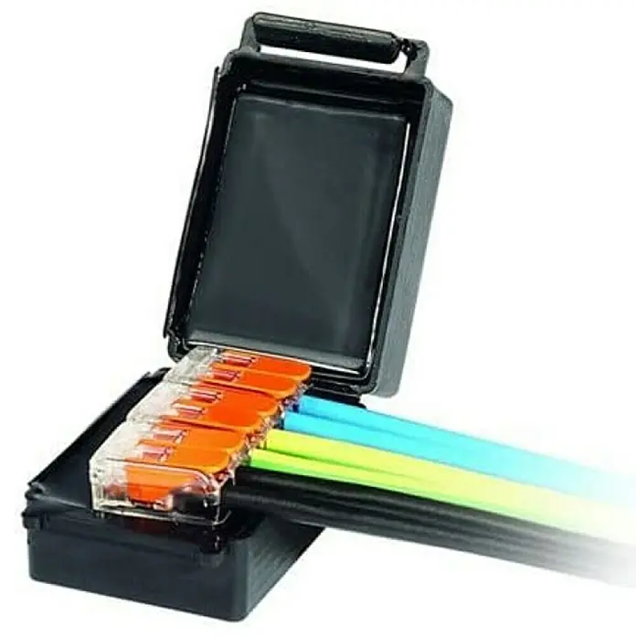 RayTech Gelmuffe Nano 6 - Schwarz, 1 Stk., IPX8 - Diagonale Ansicht