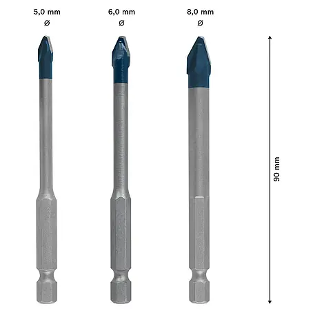 Bosch Professional Expert Fliesenbohrer-Set