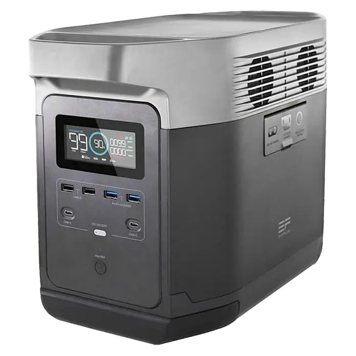 EcoFlow Prijenosna energetska stanica Delta - 1.260 Wh - Dijagonalni pogled