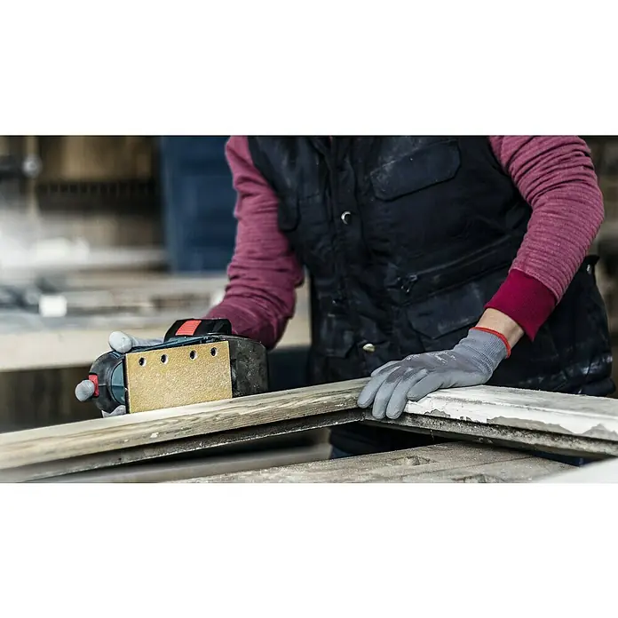 Bosch Expert Schleifblätter C470 - Körnung: 120, 80 x 133 mm, Klettbefestigung, 10 Stk. - Anwendungsbeispiel