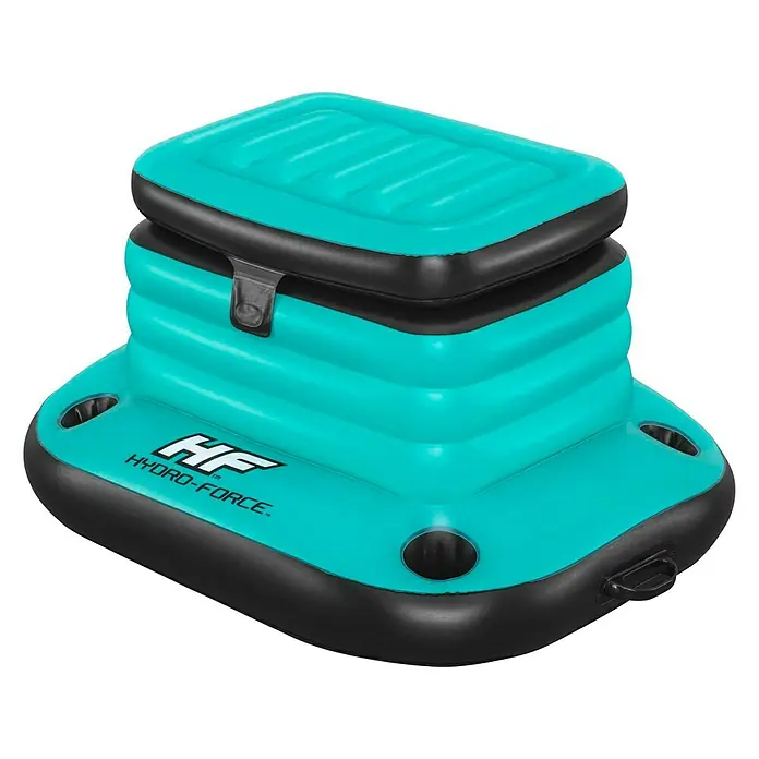 Hydro-Force Koelbox drijvend - l x b x h: 88 x 67 x 52 cm, Inhoud: 35,7 l - Diagonaal zicht