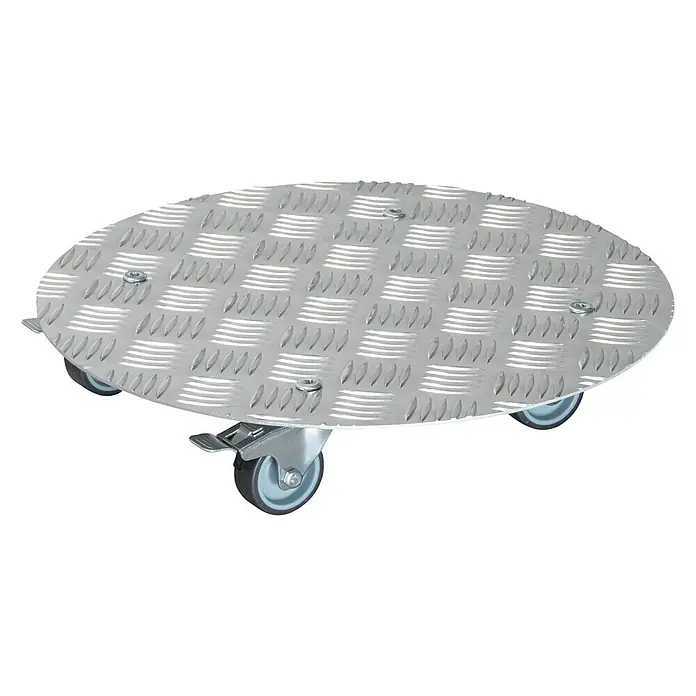 Gardol Voziček za rastline Arktis - Premer: 38 cm, Aluminij - Pogled pod kotom