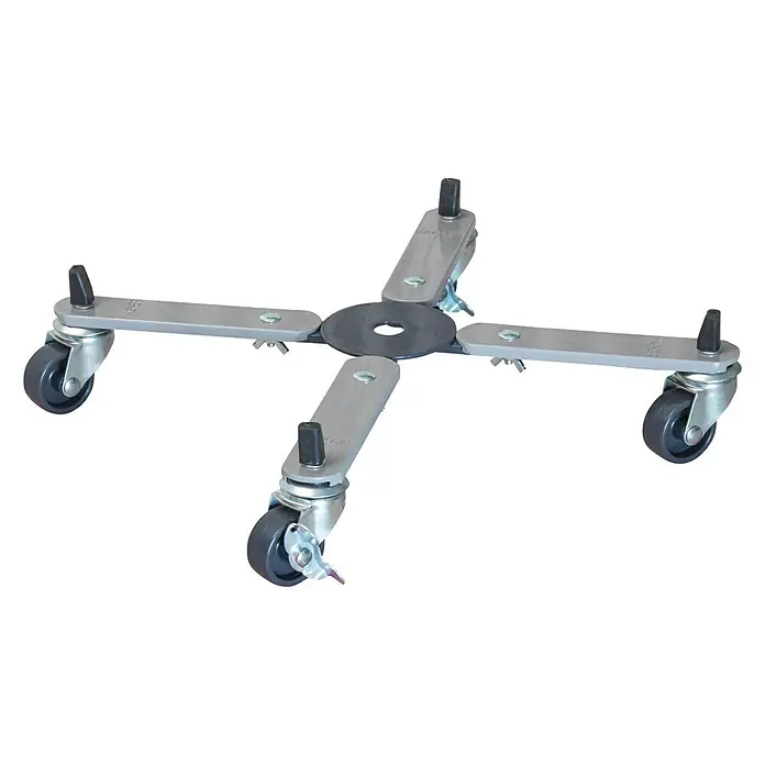 Gardol Pflanzenroller Sunline Basic - Stahl, Max. Belastung: 100 kg - Diagonale Ansicht