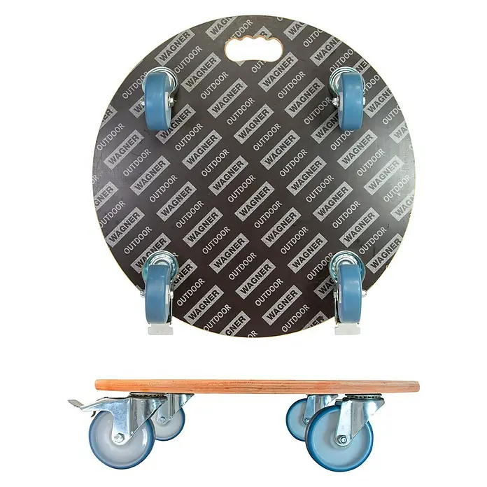 Gardol Pflanzenroller XXL Grip - Rund, Max. Belastung: 300 kg - Ansicht von unten
