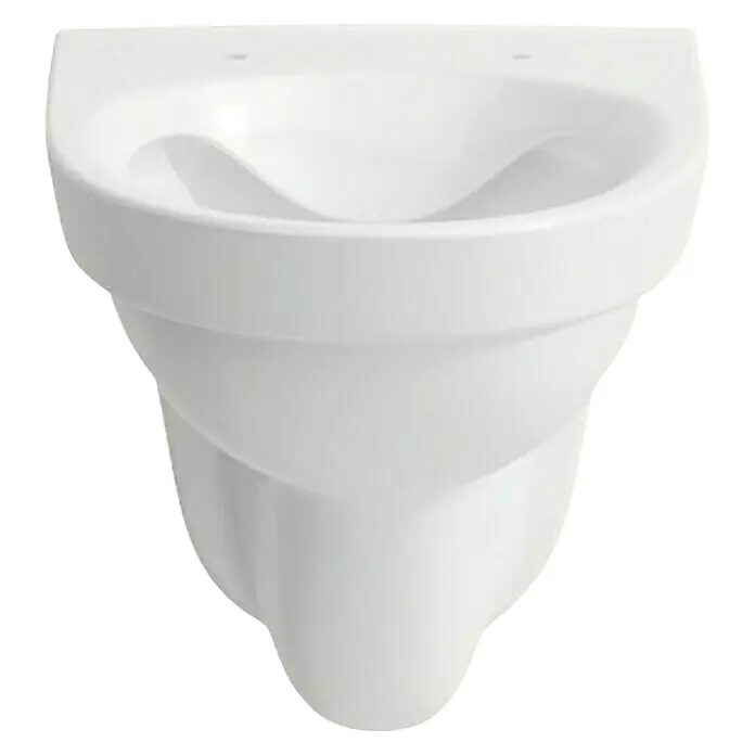 Laufen Wand-WC-Set Object - Spülrandlos, Weiß, Mit Absenkautomatik - Vorderansicht
