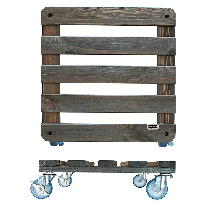 Gardol Pflanzenroller Concrete - Max. Belastung: 200 kg - Vorderansicht