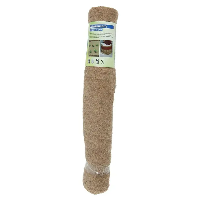Floraworld Classic Jutevliesmatte - Natur, Länge: 150 cm - Vorderansicht
