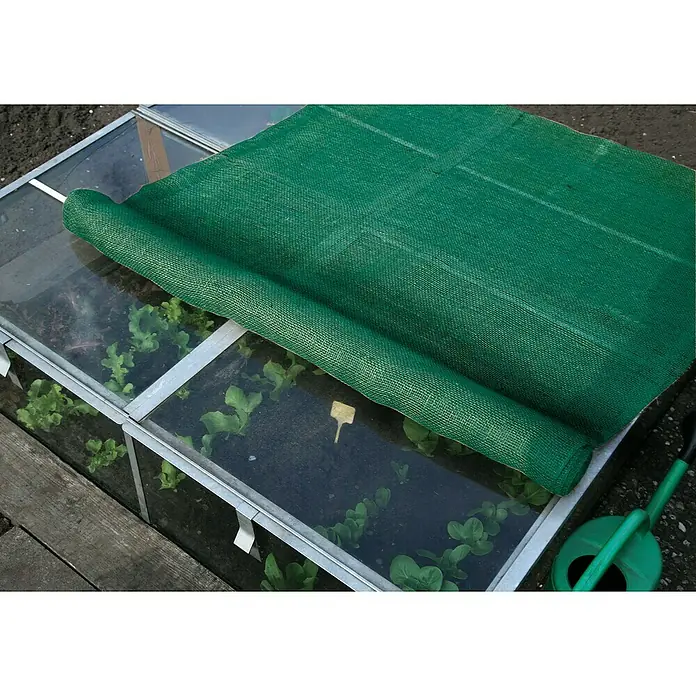 Floraworld Classic Jute-Gewebematte - Grün, 500 cm - Stimmungsaufnahme