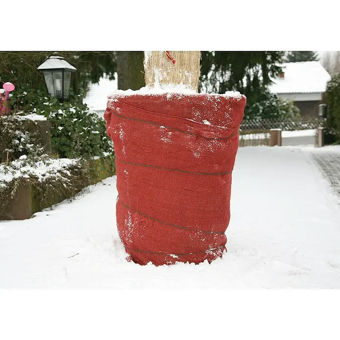 Floraworld Classic Jute-Gewebematte - Rot, 500 cm - Stimmungsaufnahme