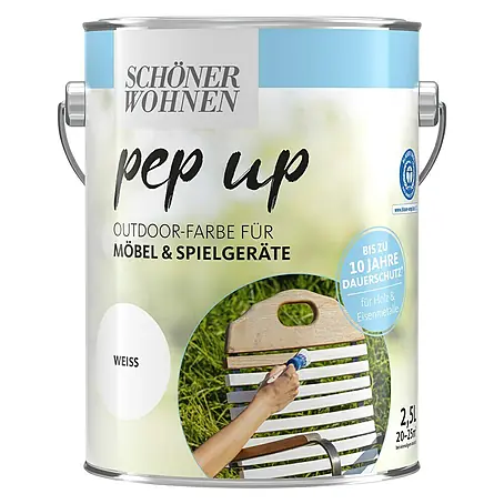 SCHÖNER WOHNEN-Farbe Pep up Outdoor-Farbe für Möbel & Spielgeräte