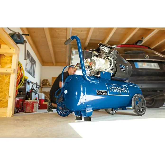 Scheppach Kompressor GK520DC - 8 bar, Kesselinhalt: 50 l - Anwendungsbeispiel