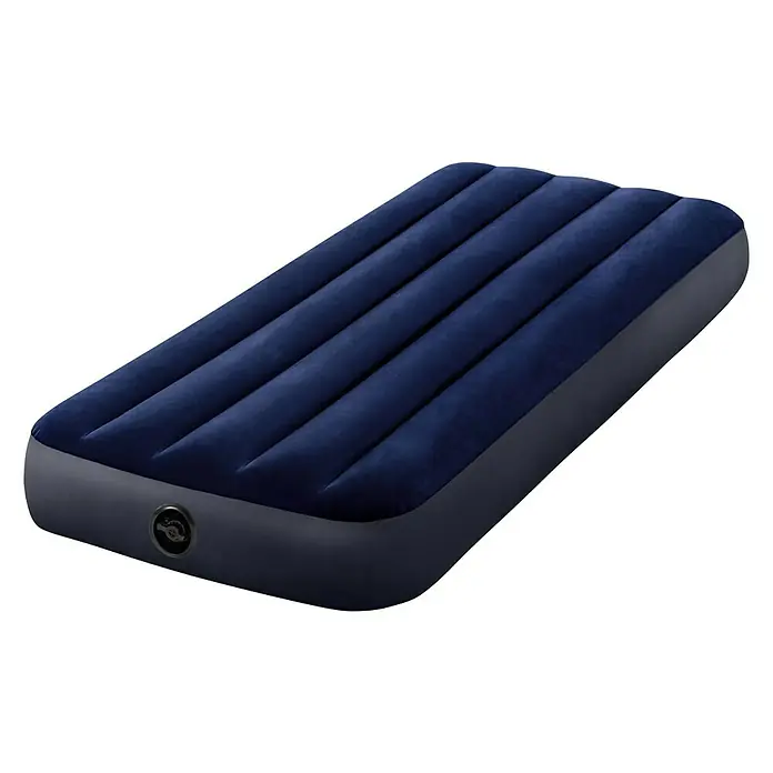 Intex Luftbett Classic Downy Blue Dura-Beam - L x B x H: 191 x 76 x 25 cm, Blau - Diagonale Ansicht