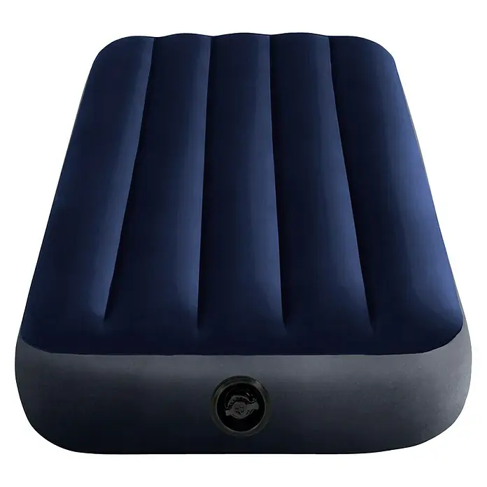 Intex Luftbett Classic Downy Blue Dura-Beam - L x B x H: 191 x 76 x 25 cm, Blau - Diagonale Ansicht