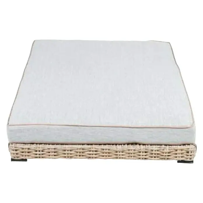 Ležaj za pse - 96 x 67 x 16 cm, Poliester, Sivo-smeđe boje - Dijagonalni pogled