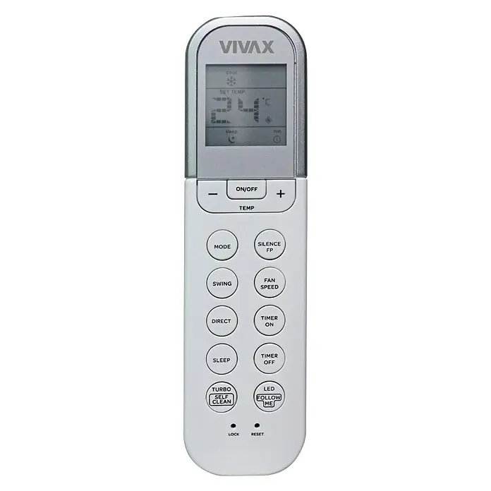 Vivax Inverterski klima-uređaj R+ Design ACP-09CH25AERI+ R32 - Maksimalni kapacitet hlađenja po uređaju u W: 2.600 W, Maksimalna snaga grijanja u W: 2.900 W, R32 - Pogled sprijeda