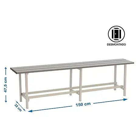 Simonrack  Banco de vestuario Metal