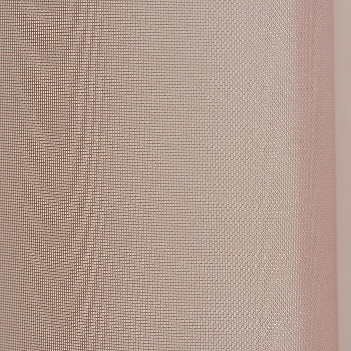 Expo Ambiente II Schlaufenbandschal Mila - 140 x 255 cm, 100 % Polyester, Weiß/Orange - Detailaufnahme