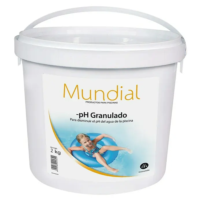 Mundial ph negativo granulado - 2 kg - Vista frontal