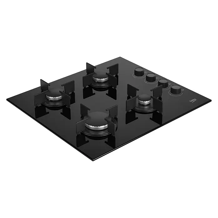 Beko Set de horno empotrado BBSE12131CXD - Número de tipos de calentamiento: 6 ud., Negro/Acero inoxidable - Vista angular