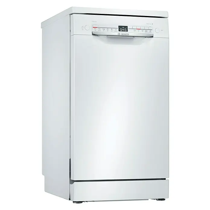Bosch Lavavajillas SPS2HKW57E - Apto para: 9 cubiertos, L x An x Al: 60 x 45 x 84,5 cm, Blanco - Vista angular
