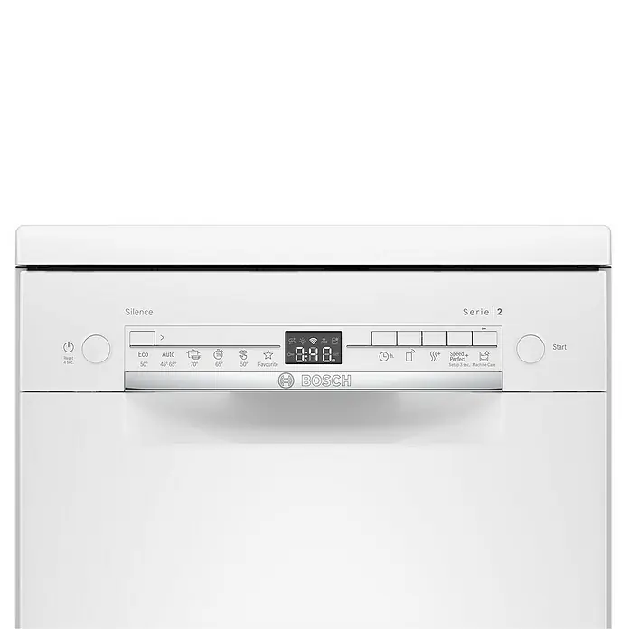 Bosch Lavavajillas SPS2HKW57E - Apto para: 9 cubiertos, L x An x Al: 60 x 45 x 84,5 cm, Blanco - Primer plano