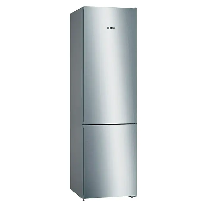 Bosch Nevera combi KGN39VIDA - Contenido útil total: 368 l, 66 x 60 x 203 cm, Inox - Vista angular