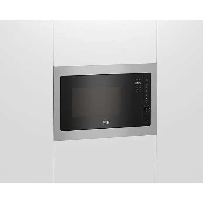 Beko Microondas empotrado BMGB 25332 BG - Potencia máx.: 900 W, 25 l, Negro/Acero inoxidable - Foto ambiente