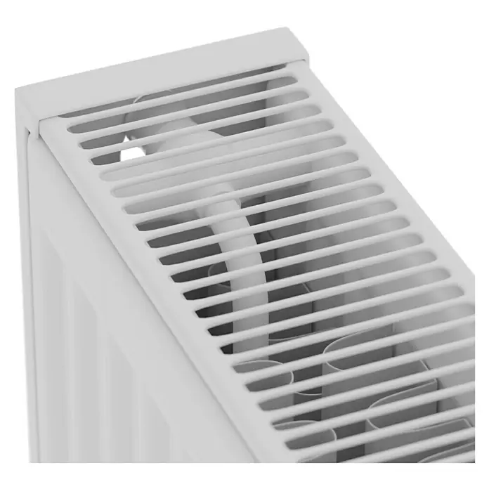 Universal-Kompaktheizkörper TYP 22 PKKP - B x H: 140 x 60 cm, 6-fach, Typ: DK-22, 2.531 W - Detailaufnahme
