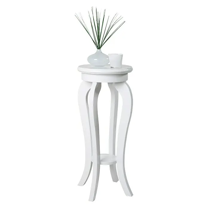 Phönix Beistelltisch Venice - L x B x H: 30 cm x 30 mm x 70 cm, Weiß - Anwendungsbeispiel