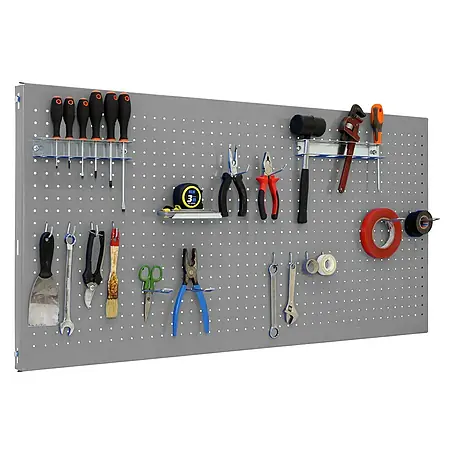 Simonrack Panelclick Panel perforado con 14 ganchos