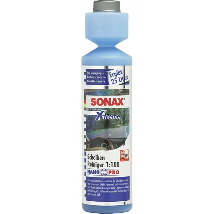 Sonax Xtreme Limpiaparabrisas NanoPro - Relación de mezcla: 1:100, 250 ml - Vista frontal