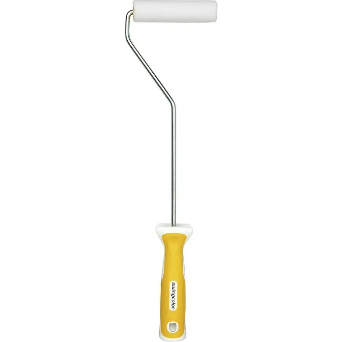 swingcolor Premium Valjak za lakiranje 2K - Širina valjka: 10 cm, Debljina držača valjka: 6 mm, Dužina držača: 27 cm - Pogled sprijeda