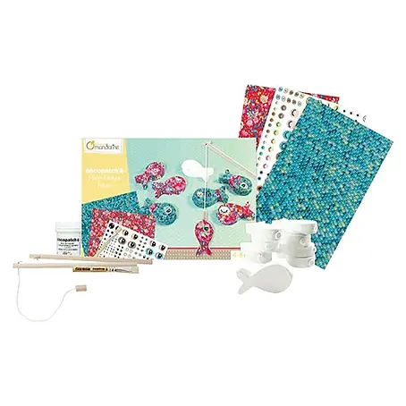 Décopatch  Pieza decorativa Peces magnéticos