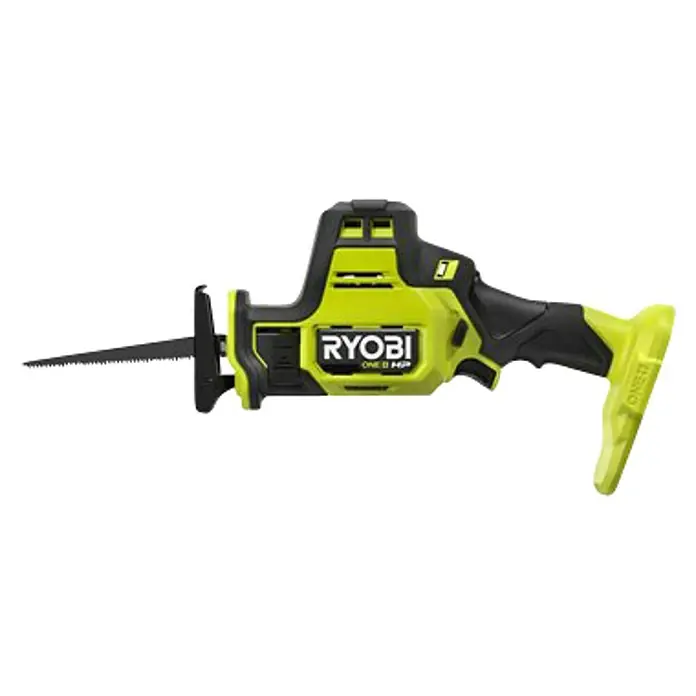 Ryobi ONE+HP Reciprozaag RRS18C-0 - 18 V, Slaglengte: 16 mm, Onbelast toerental: 0 - 3.000 tpm - Zijaanzicht links