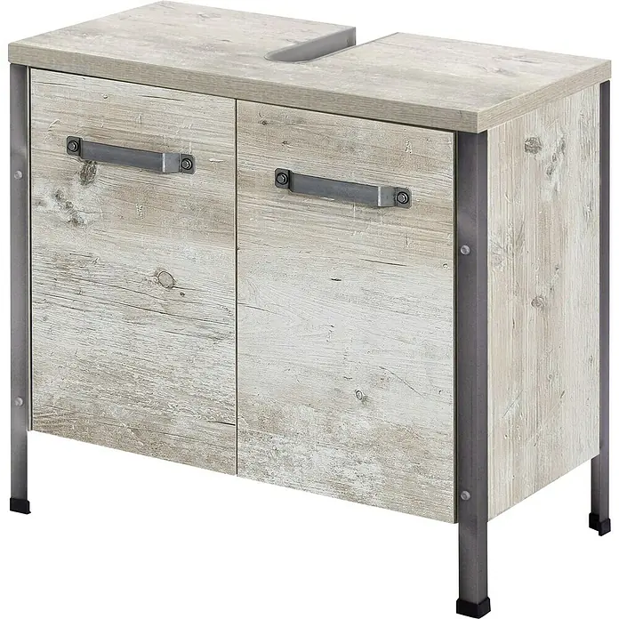 Schildmeyer Harkon Waschtischunterschrank - 64 x 34 x 59 cm, Findus - Rechte Seitenansicht