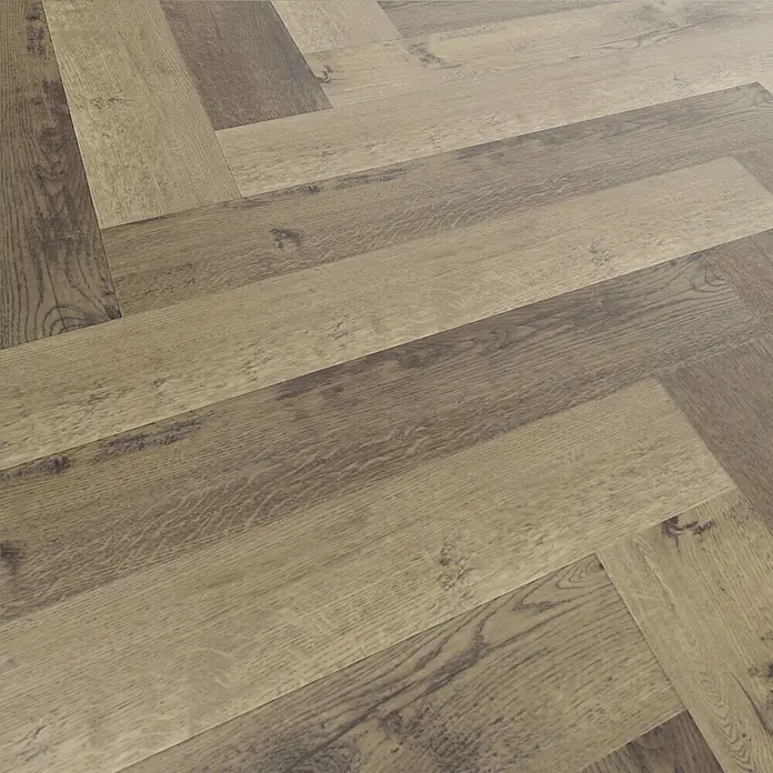 Handmuster Isocore Inside Alsace - 280 x 120 x 8 mm, Fischgrät - Rechte Seitenansicht