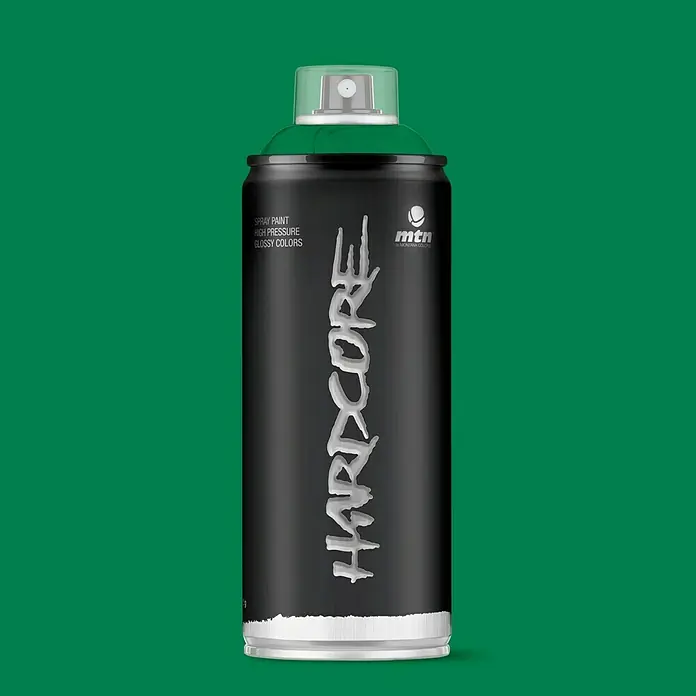 mtn Spray Hardcore - Verde lutecia, 400 ml, Brillante